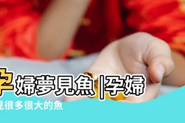 【孕婦夢到很奇怪的魚】孕婦夢見魚 |孕婦夢見很多很大的魚 |孕婦夢見魚好嗎 |