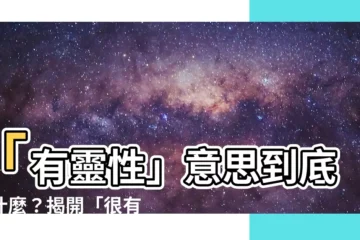【有靈性意思】「有靈性」意思到底是什麼？揭開「很有靈性」背後的玄機