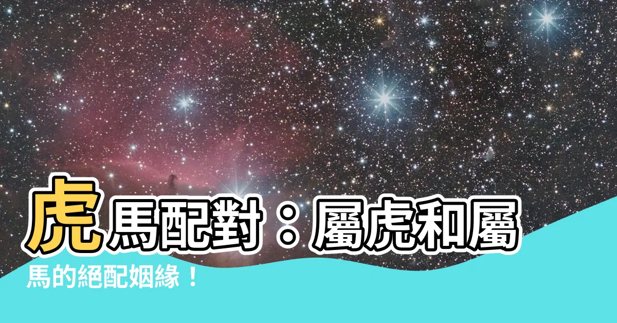 【虎馬】虎馬配對：屬虎和屬馬的絕配姻緣！