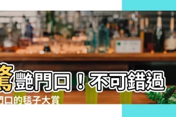 【門口地毯】驚艷門口！不可錯過的門口的毯子大賞