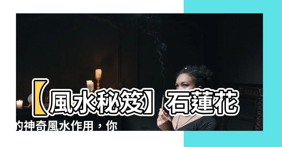 【石蓮花 風水】【風水秘笈】石蓮花的神奇風水作用，你一定要知道！