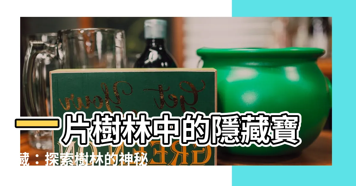 【一片樹林】一片樹林中的隱藏寶藏：探索樹林的神秘魅力