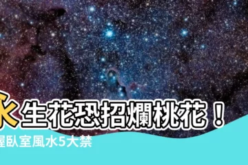 【永生花爛桃花】永生花恐招爛桃花！掌握卧室風水5大禁忌，告別爛人緣