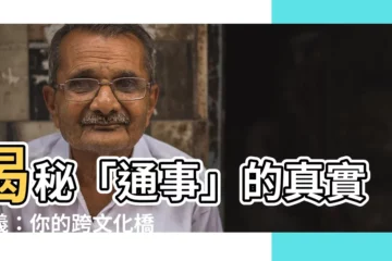 【通事 意味】揭秘「通事」的真實含義：你的跨文化橋樑