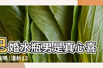 【已婚水瓶男在一起很久了】已婚水瓶男是真心喜歡我嗎 |淺析12星座已婚 |已婚水瓶男對待情人 |