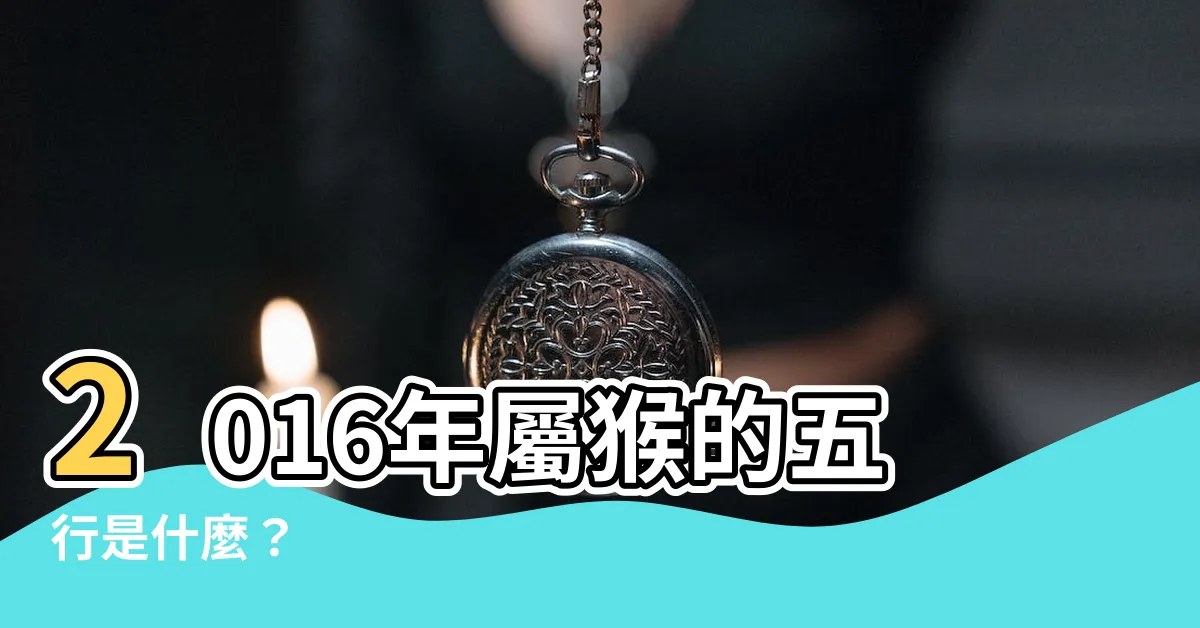 【2016屬什麼】2016年屬猴的五行是什麼？