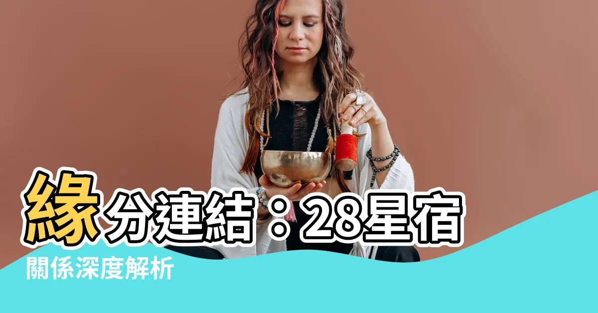 【28星宿關係】緣分連結：28星宿關係深度解析