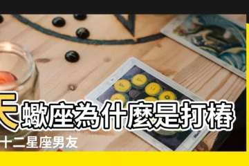 【天蠍男打樁機】天蠍座為什麼是打樁機 |十二星座男友的正確使用方法 |有一個天蠍座男朋友是一種什麼體驗 |