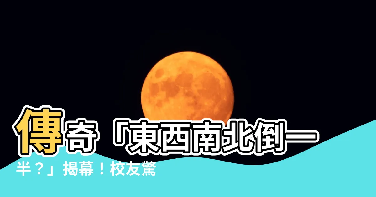 【東西南北 4】傳奇「東西南北倒一半？」揭幕！校友驚呼：架上4個天!