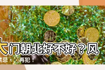 【大門向北好嗎】大門朝北好不好？風水禁忌，別再犯！