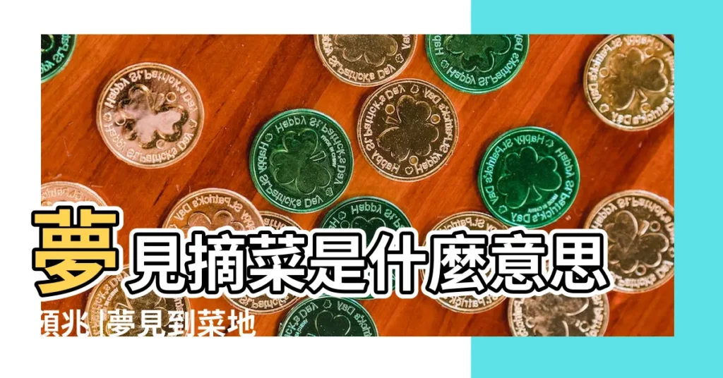 夢見摘菜是什麼意思預兆 |夢見到菜地摘菜 |夢見去菜園摘菜 |【周公解夢 摘菜 種菜】