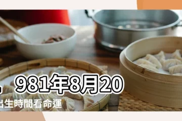 【1981年8月20日陽曆】1981年8月20日出生時間看命運 |出生日期1981年8月20日測命運 |1981年8月20日出生日期看命運 |