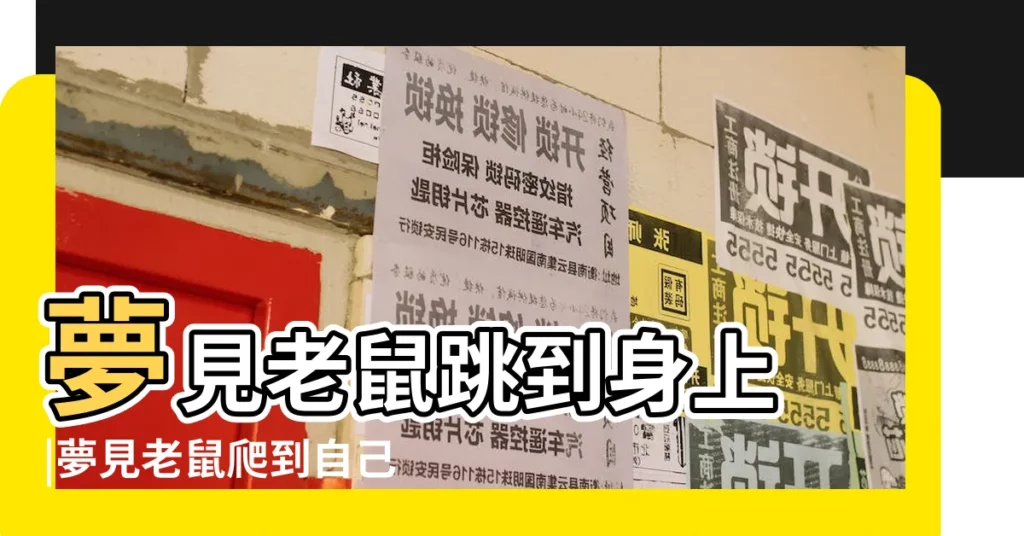 夢見老鼠跳到身上 |夢見老鼠爬到自己身上 |夢見小老鼠爬到身上 |【夢見很多小老鼠跑身上】