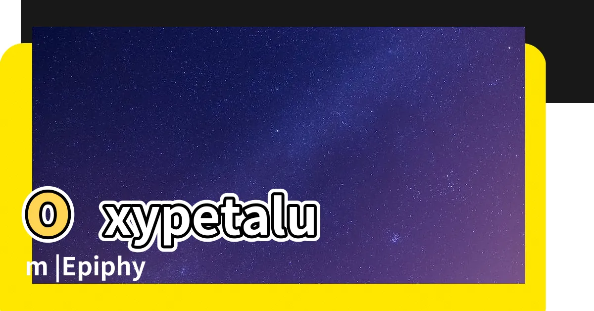 【檀花】oxypetalum |Epiphyllum |開花時間 |