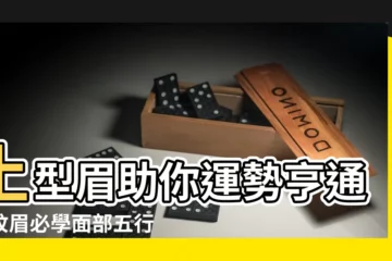 【土型眉】土型眉助你運勢亨通！紋眉必學面部五行玄學