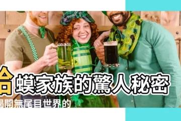 【蛤蟆】蛤蟆家族的驚人秘密：揭開無尾目世界的奇聞異事