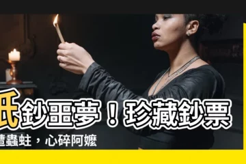 【錢被蟲蛀】紙鈔噩夢！珍藏鈔票慘遭蟲蛀，心碎阿嬤朝聖之旅化為悲劇