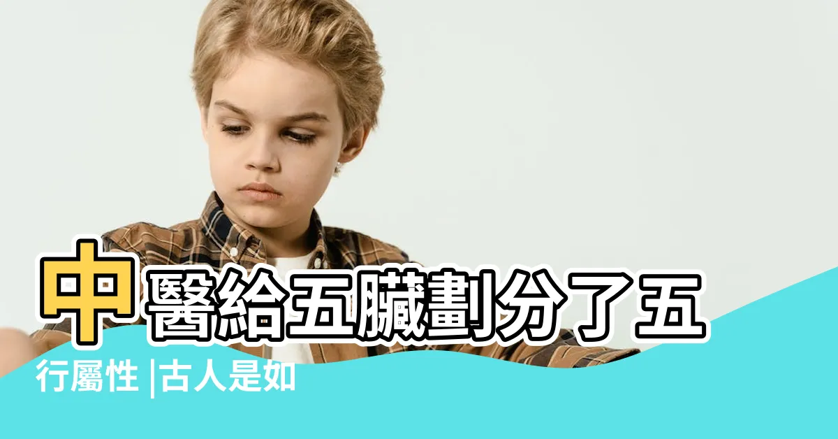 【五臟六腑 五行】中醫給五臟劃分了五行屬性 |古人是如何做到的 |十分精準 |