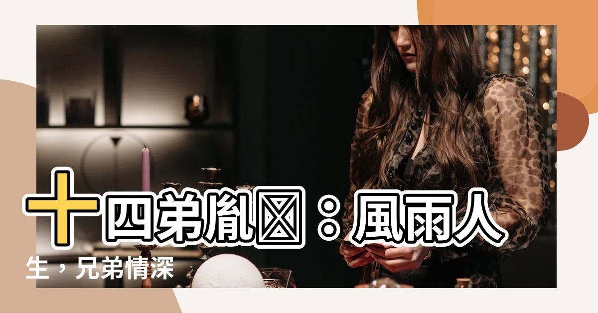 【十四弟】十四弟胤禵：風雨人生，兄弟情深