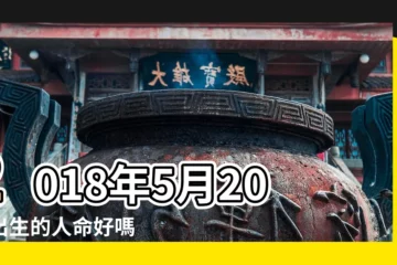 【2018年5月20日屬什麼行】2018年5月20日出生的人命好嗎 |是什麼命 |出生於2018年5月20日生辰八字算命 |