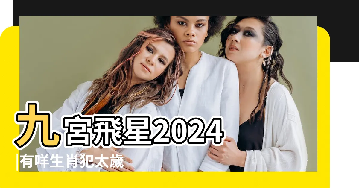 【九運飛星圖2024】九宮飛星2024 |有咩生肖犯太歲 |2024東周龍年開運指南之陳嘉龍 |