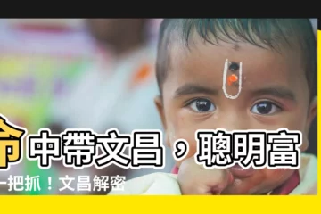 【命中帶文昌】命中帶文昌，聰明富貴一把抓！文昌解密，助你人生扶搖直上