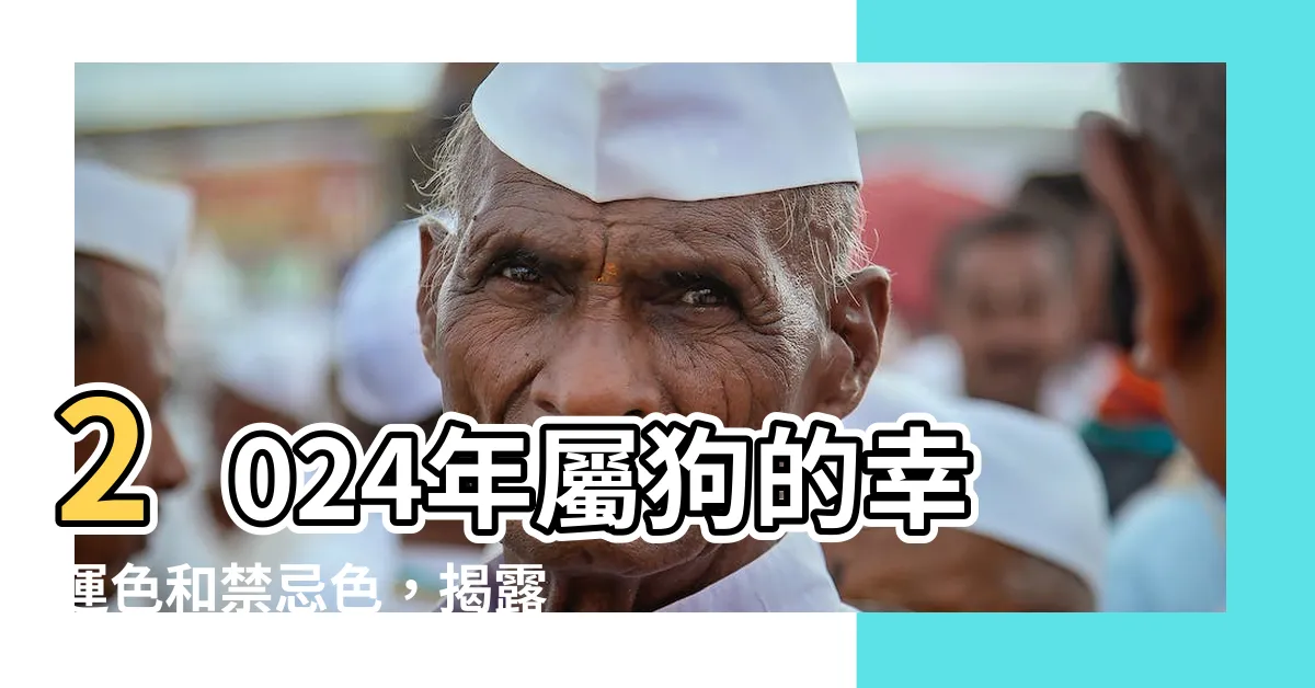 【屬狗的顏色】2024年屬狗的幸運色和禁忌色，揭露屬狗人一生最吉利的顏色！