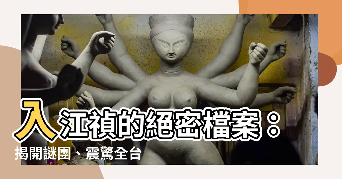 【入江禎】入江禎的絕密檔案：揭開謎團、震驚全台！
