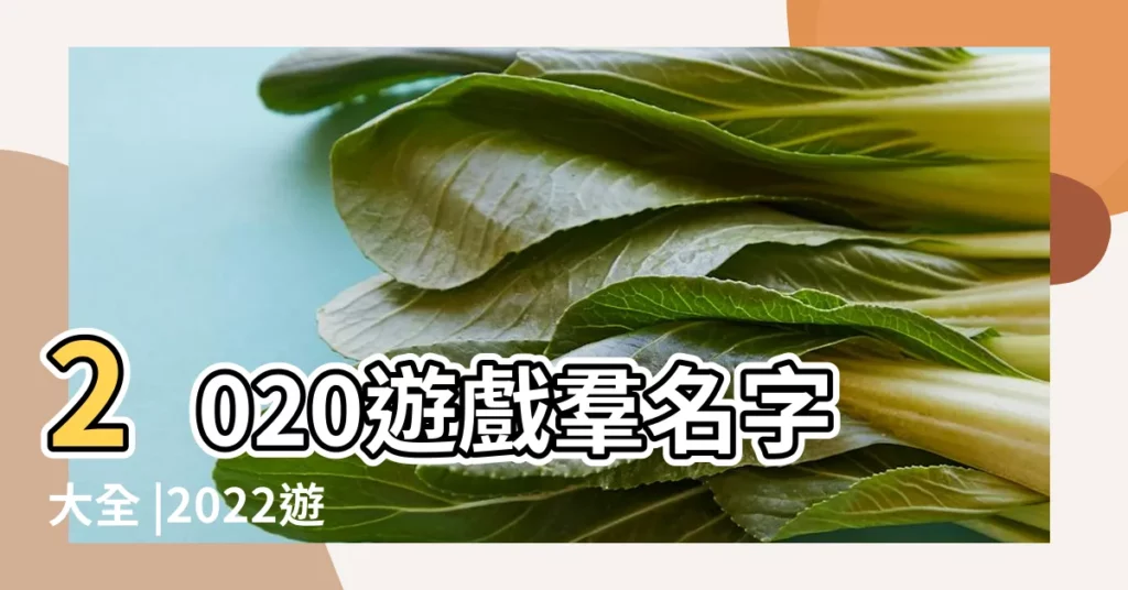 2020遊戲羣名字大全 |2022遊戲羣名字大全 |王者羣的名字 |【適合遊戲羣名的羣名字大全】