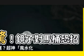 【鏡子對馬桶化解】驚！鏡子對馬桶恐招厄運？超神「風水化解法」一次看