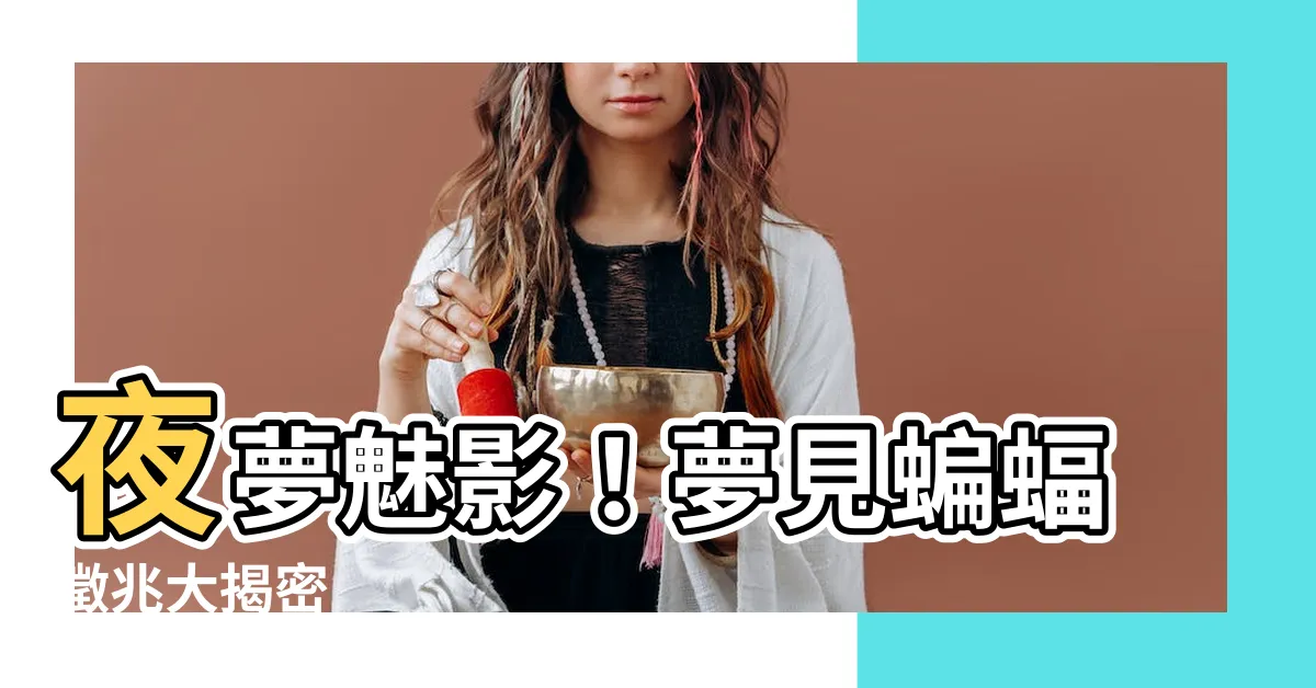 【夢見 蝙蝠】夜夢魅影！夢見蝙蝠徵兆大揭密