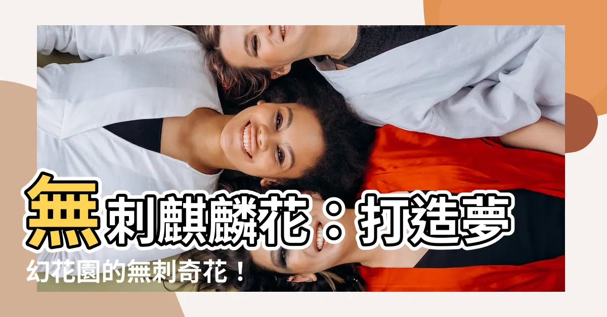 【無刺麒麟花】無刺麒麟花：打造夢幻花園的無刺奇花！