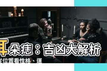 【耳朵痣】耳朵痣：吉凶大解析！從位置看性格、運勢