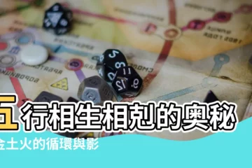 【金土火】五行相生相剋的奧秘：金土火的循環與影響