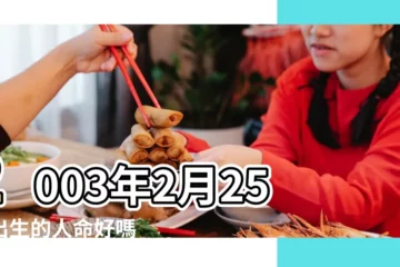 【2003年2月25是什麼命】2003年2月25日出生的人命好嗎 |2003年02月25日出生的人的性格命運 |出生於2003年2月25日生辰八字算命 |