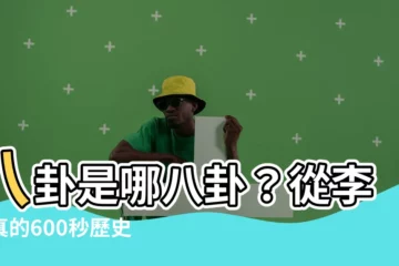 【八卦是哪八卦】八卦是哪八卦？從李維真的600秒歷史課解密八卦牌的秘密