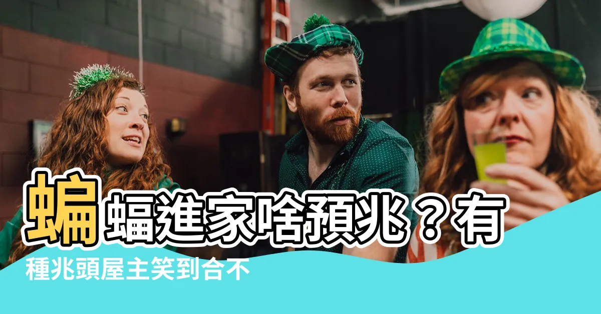 【蝙蝠進家是什麼意思】蝙蝠進家啥預兆？有種兆頭屋主笑到合不攏嘴！