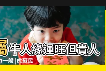 【十二生肖屬牛今年運勢】屬牛人緣運旺但貴人助力一般 |虎蘇民峯運程 |屬牛2023生肖運勢 |