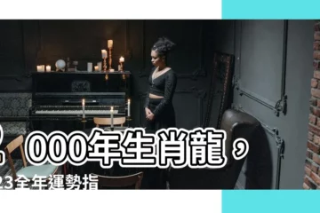 【2000年 生肖】2000年生肖龍，2023全年運勢指南！