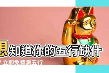 【測五行】想知道你的五行缺什麼？立即免費測五行，讓你知己知彼！