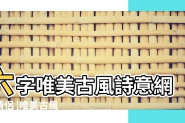 【古風的愛情網名女生】六字唯美古風詩意網名情侶 |唯美古風好聽詩意女生網名 |6個字的網名有詩意古風情侶名字 |