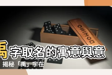 【禹 名字 意思】禹字取名的寓意與意義：揭秘「禹」字在名字中的非凡內涵