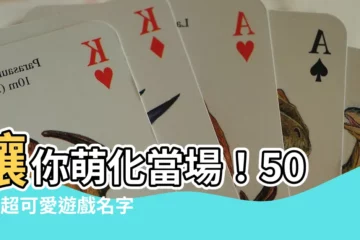 【遊戲可愛名字】讓你萌化當場！500個超可愛遊戲名字推薦