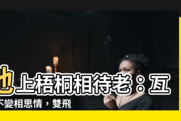 【地上梧桐相待老】地上梧桐相待老：亙古不變相思情，雙飛誓約