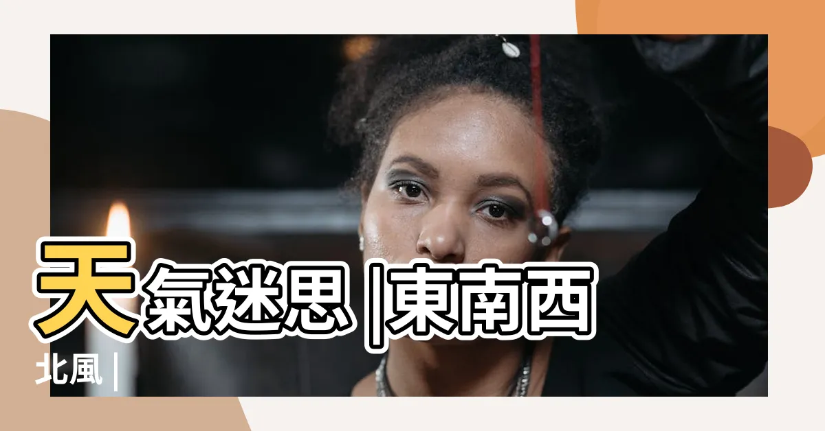 【吹東南風意思】天氣迷思 |東南西北風 |