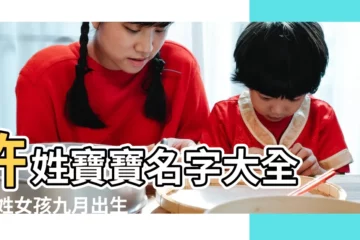【許姓九月起名】許姓寶寶名字大全 |許姓女孩九月出生的名字寓意好聽有韻味 |許姓名字大全 |