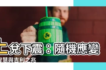 【上兑下震】上兑下震：隨機應變的智慧與吉利之兆