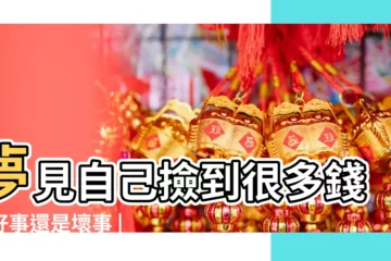 【離婚女人夢見水裏撿錢】夢見自己撿到很多錢是好事還是壞事 |女人夢見撿錢好不好 |夢見和老公離婚 |