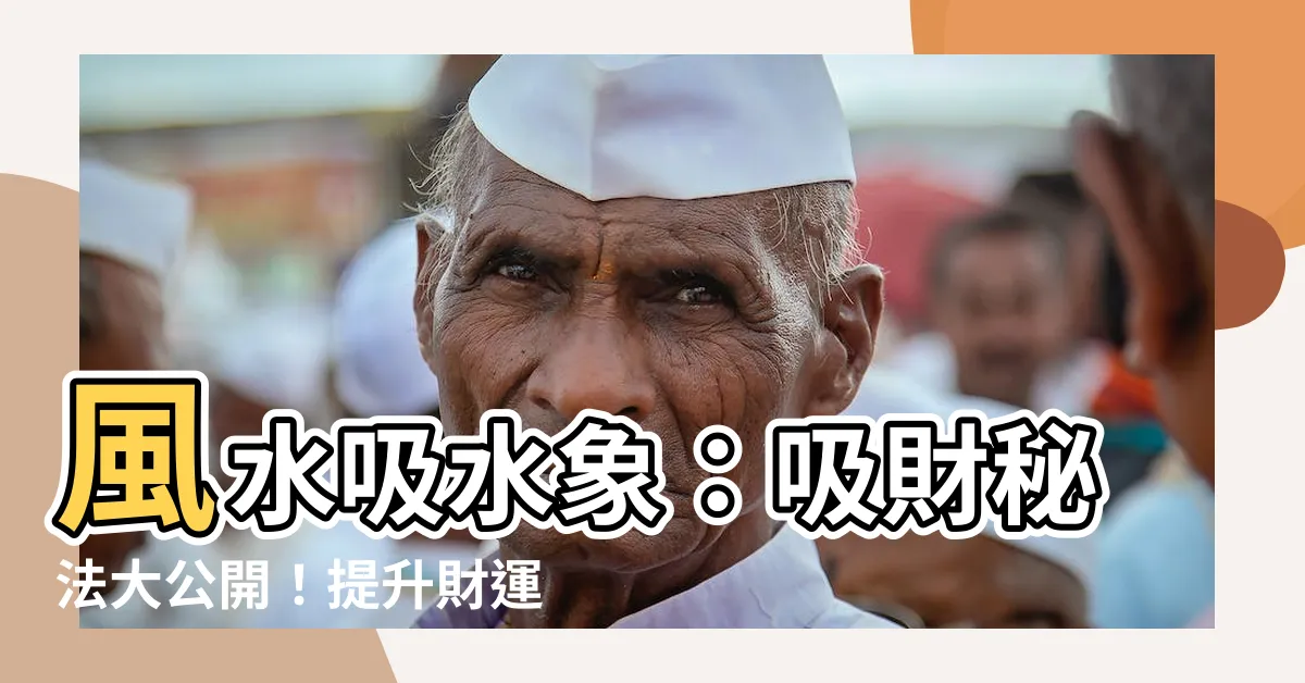 【風水吸水象】風水吸水象：吸財秘法大公開！提升財運擺法一次搞定