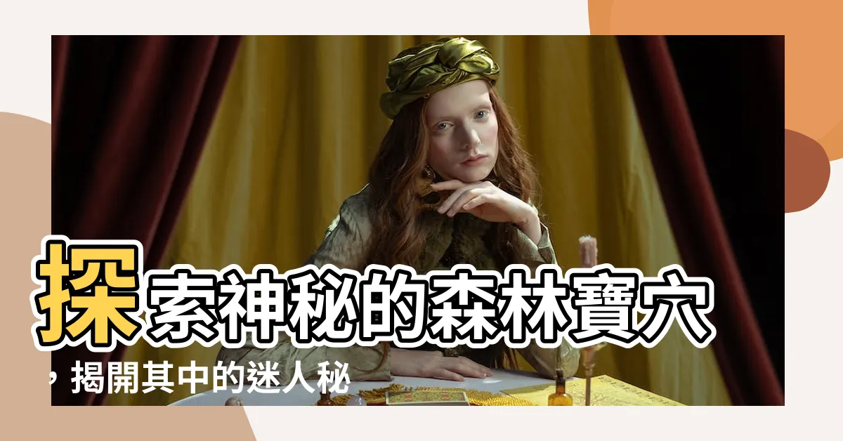 【森林寶穴】探索神秘的森林寶穴，揭開其中的迷人秘密!